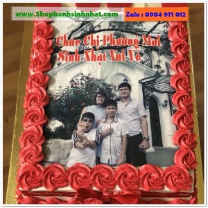 Bánh Sinh Nhật In Hình Ảnh - H626